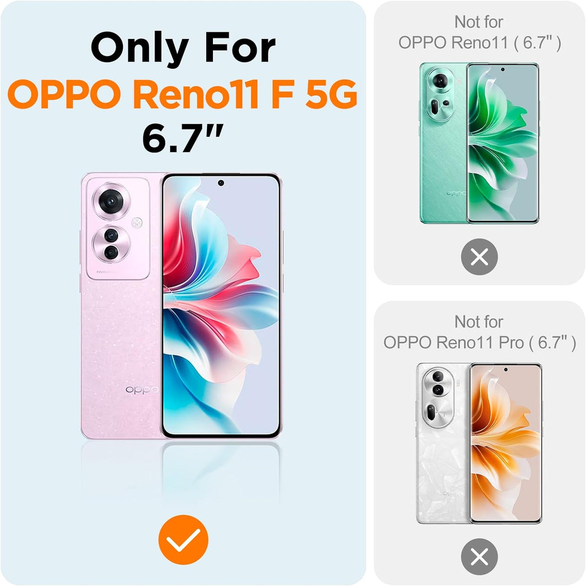 Oppo Reno 11F Hoesje - Bruin - Anti-Slip Back Cover