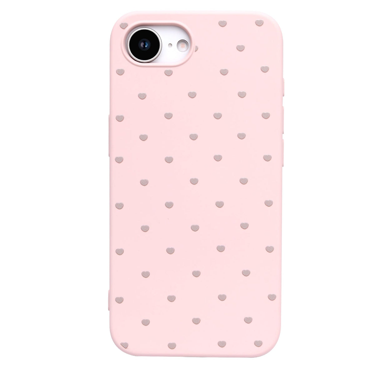 Apple iPhone 17e Hülle - Rosa - Herzchen-Backcover