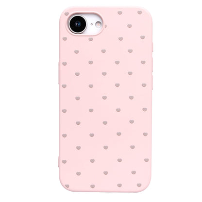 Apple iPhone 17e Hülle - Rosa - Herzchen-Backcover