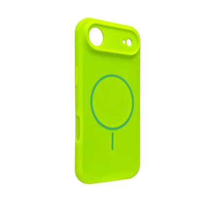 Apple iPhone Air Hoesje - Lime Green - Liquid Siliconen MagSafe Back Cover