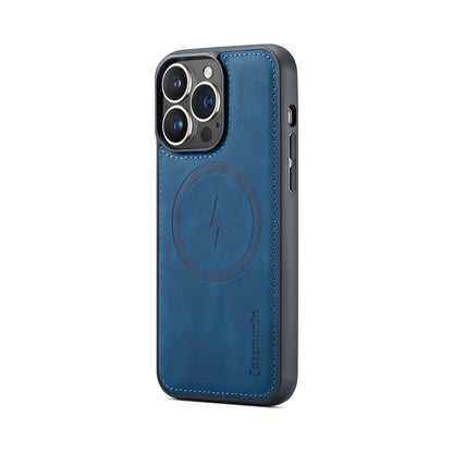 Apple iPhone 15 Plus Hülle - Navy Blue - 2-in-1 MagSafe-Klapphülle mit Kartenfach