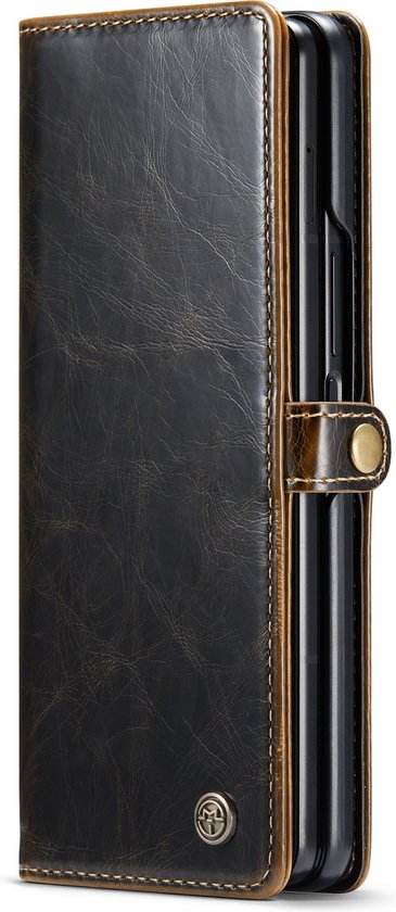 Étui pour Samsung Galaxy Z Fold 2 - Brun Cognac - Étui portefeuille