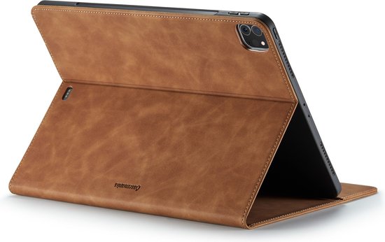 Apple iPad Pro 12.9 (2020) Tablet Case - Sienna Brown - Rotating Folio Case