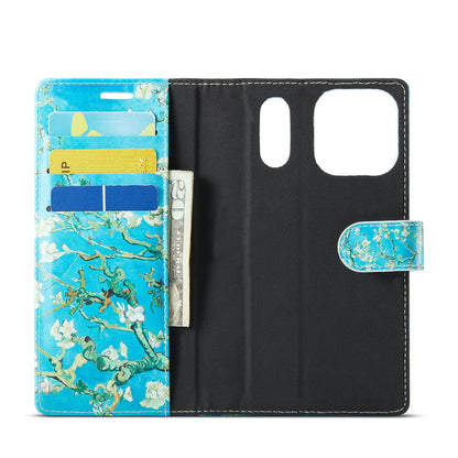 Apple iPhone 18 Pro Max Hoesje - Amandelbloesem - Kunst Print 2 in 1 MagSafe Bookcase