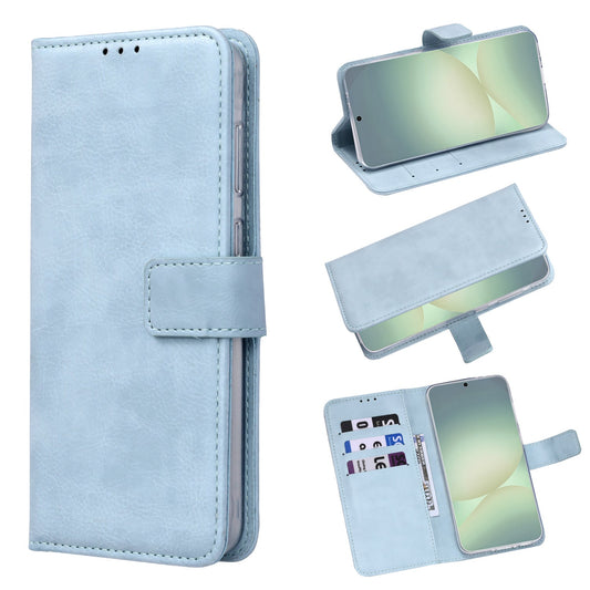 Oppo Reno 15F Hoesje - Licht Blauw - Portemonnee Bookcase