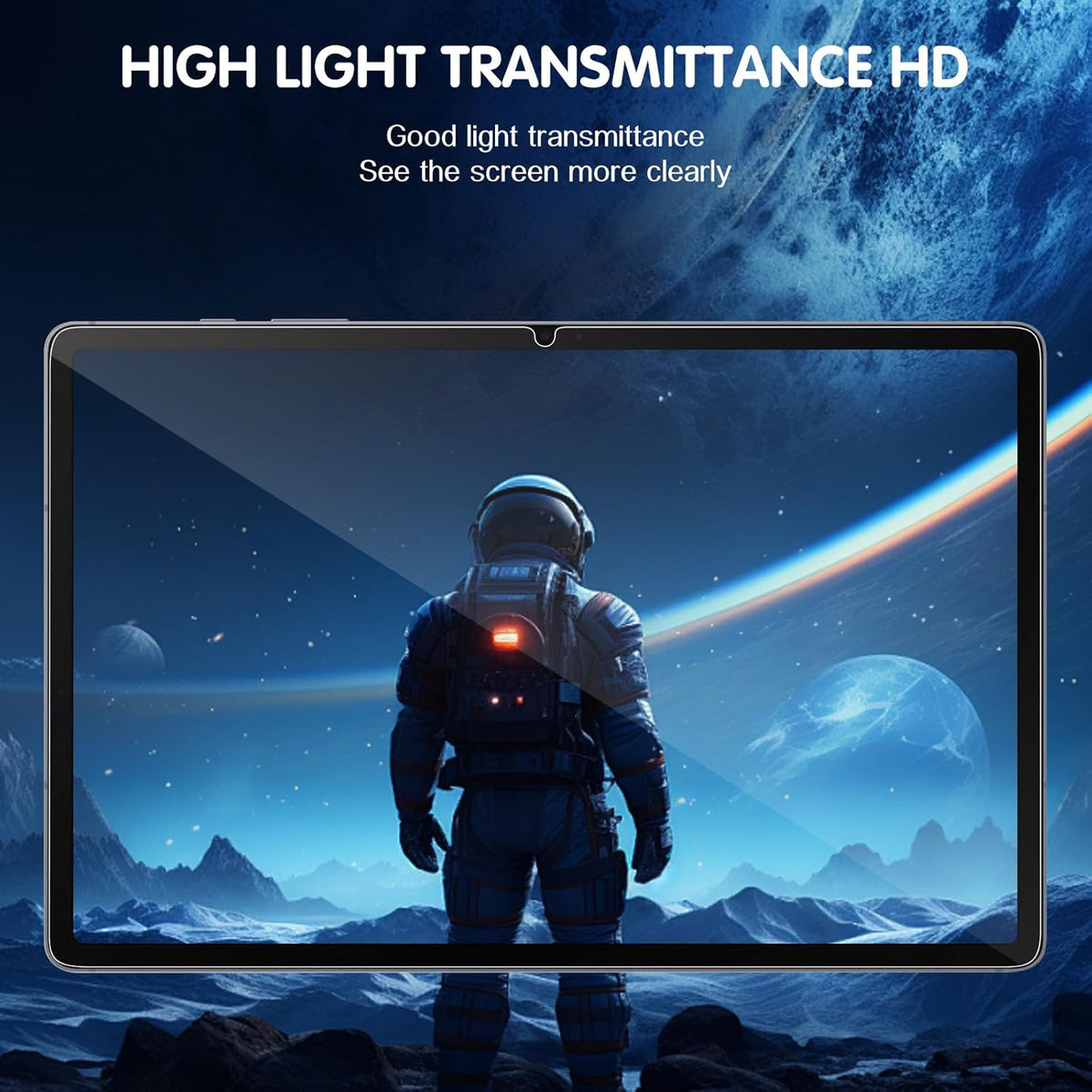 Samsung Galaxy Tab S10 Plus / S9 Plus / S9 FE Plus / S8+ / S7+ / S7 FE Screenprotector - Full Cover - 2 Stuks