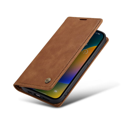 Apple iPhone 15 Pro Max Case - Sienna Brown - Slim Wallet Case