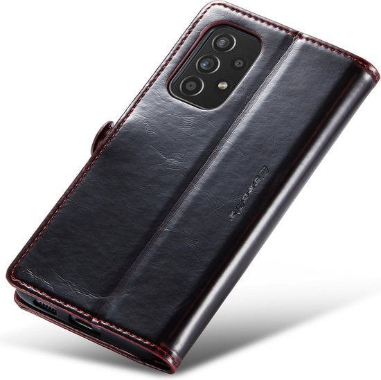 Samsung Galaxy A53 5G Case - Scarlet Crimson - Slim Wallet Case
