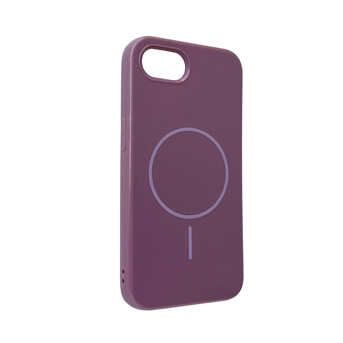 Apple iPhone 16e Hülle - Lila - Glitzer MagSafe Backcover