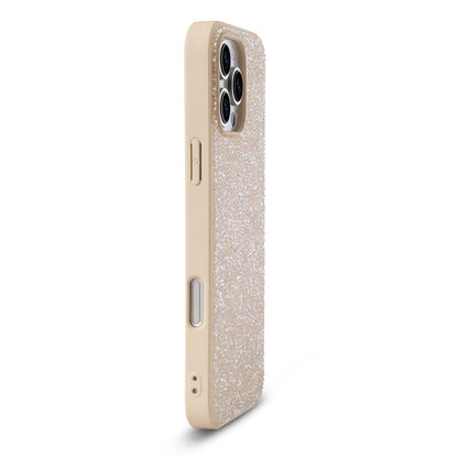 Apple iPhone 16 Pro Max Case - Gold - Diamond Glitter Back Cover