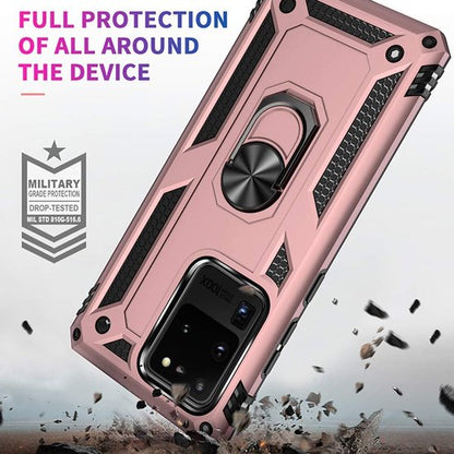Samsung Galaxy S20 Ultra Hoesje - Roségoud - Armor Kickstand Back Cover