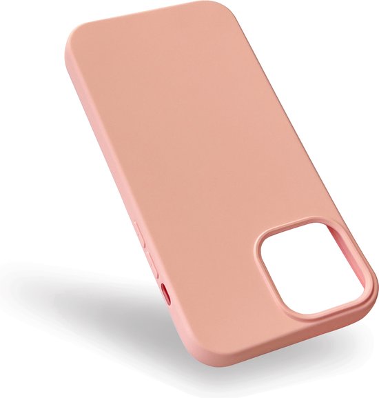 Apple iPhone 13 Pro Max Hoesje - Roze - Siliconen Back Cover