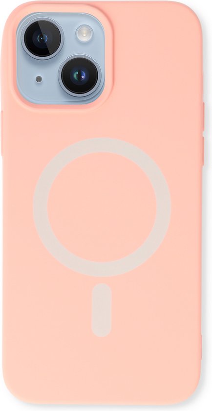 Apple iPhone 13 Case - Pink - Silicone MagSafe Back Cover