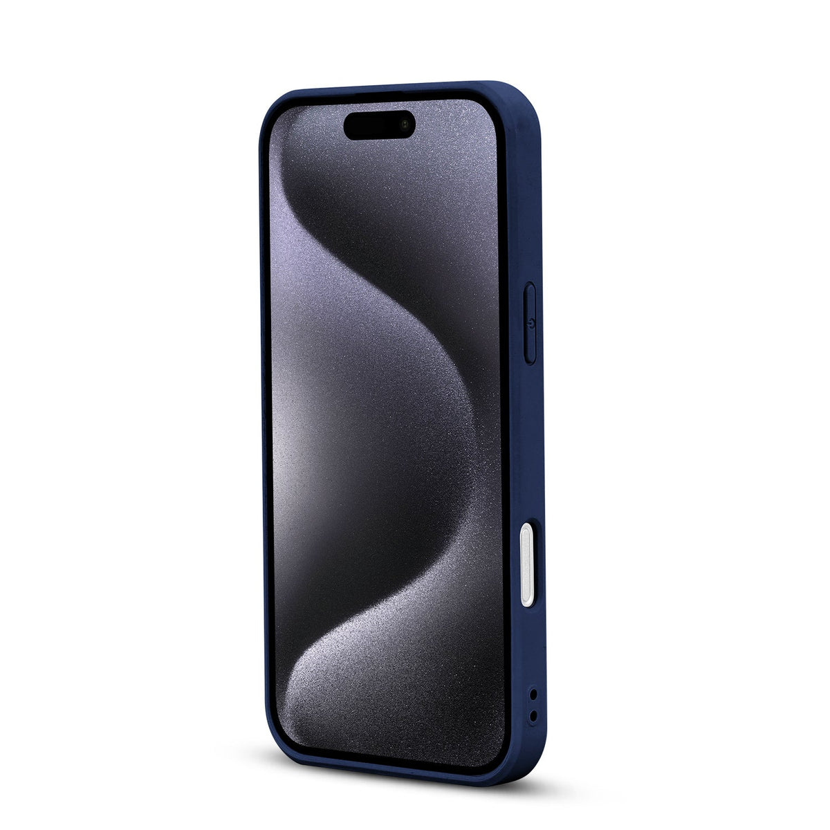 Apple iPhone 16 Plus Hoesje - Blauw - Diamant Marmer Glitter Back Cover