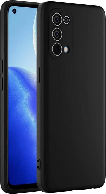 Oppo Find X3 Lite 5G Hoesje - Zwart - Siliconen Back Cover