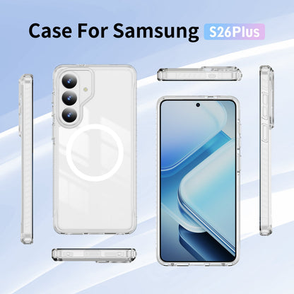 Samsung Galaxy S26 Plus Case - White - Minimalist MagSafe Back Cover