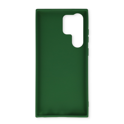Samsung Galaxy S23 Ultra Hoesje - Donker Groen - Siliconen Back Cover