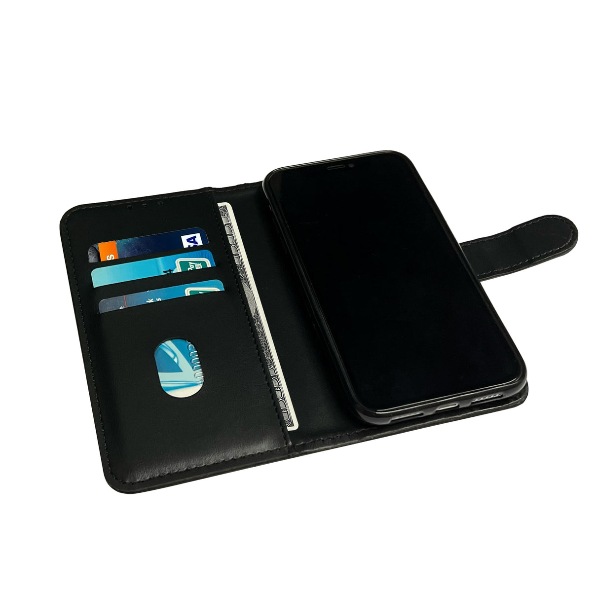 Samsung Galaxy S23 FE Hoesje - Zwart - Bookcase
