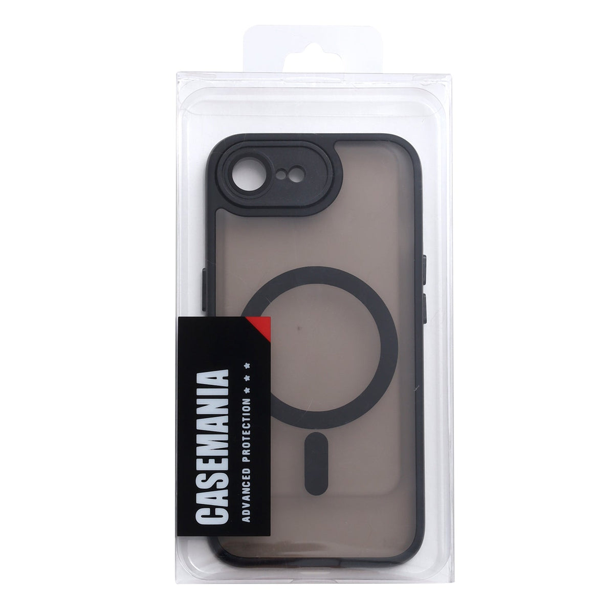 Apple iPhone 17e Hoesje - Zwart - Matte Armor MagSafe Back Cover