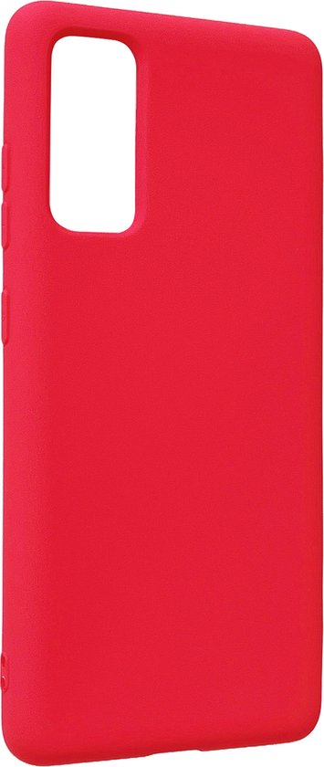 Samsung Galaxy S20 FE Hoesje - Rood - Siliconen Back Cover