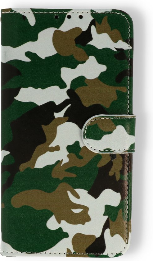 Étui pour Samsung Galaxy A03S - Camouflage - Étui portefeuille à motif