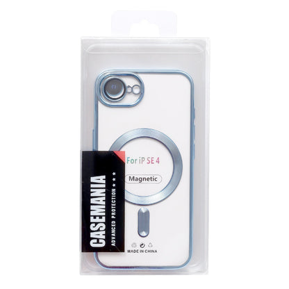 Apple iPhone 17e Case - Blue - Silicone MagSafe Back Cover