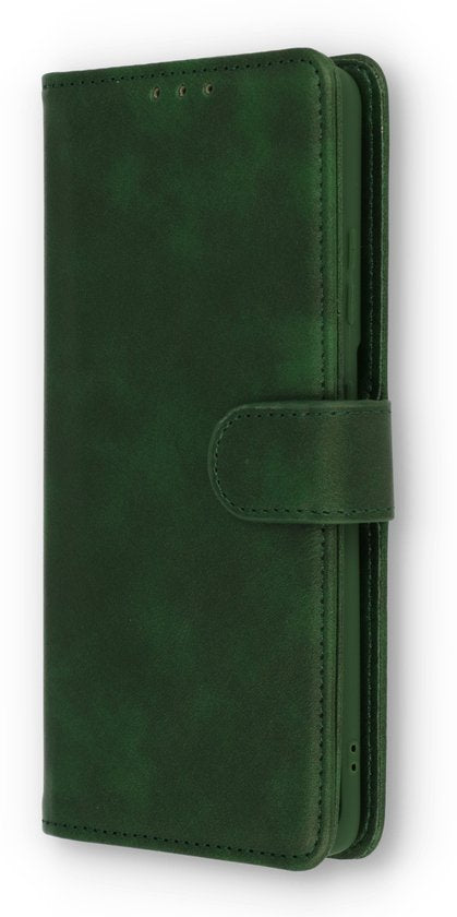 Samsung Galaxy S22 Plus Hoesje - Groen - Luxe Bookcase