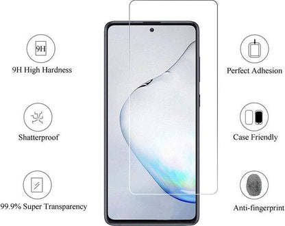 Samsung Galaxy Note 10 Lite Panzerglas - Tempered Glass - 2 Stück