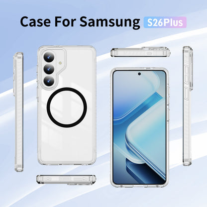 Samsung Galaxy S26 Plus Hoesje - Zwart - Minimalistic MagSafe Back Cover