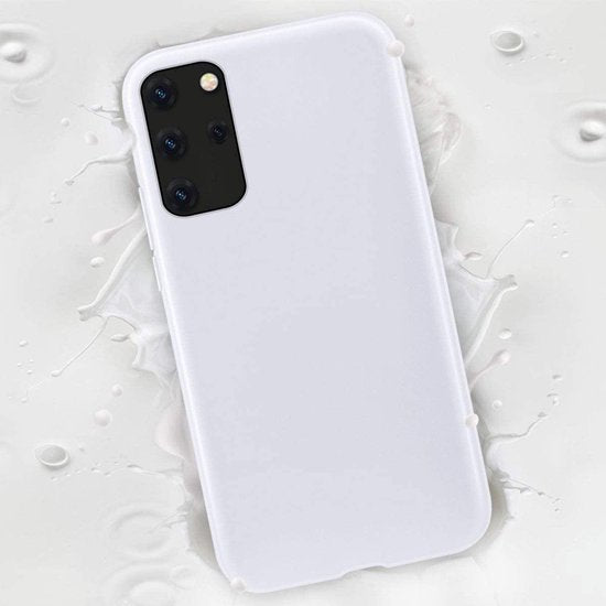 Samsung Galaxy S20 Plus Hülle - Weiß - Silikon-Backcover