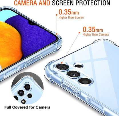 Coque Samsung Galaxy A05s - Transparente - Étui arrière anti-chocs