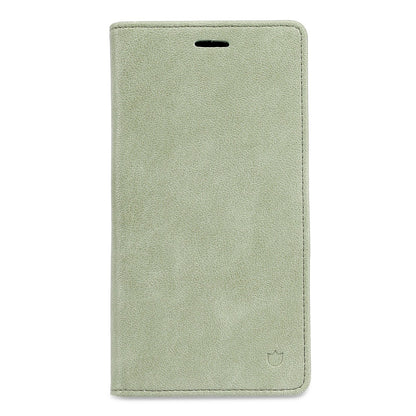 Apple iPhone 15 Case - Matcha Green - Slim Leather-Look Back Cover
