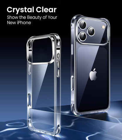 Apple iPhone 18 Pro Hoesje - Transparant - Anti-Shock Back Cover