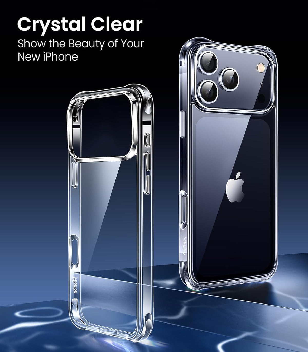Coque iPhone 17 Pro - Transparente - Étui arrière anti-chocs