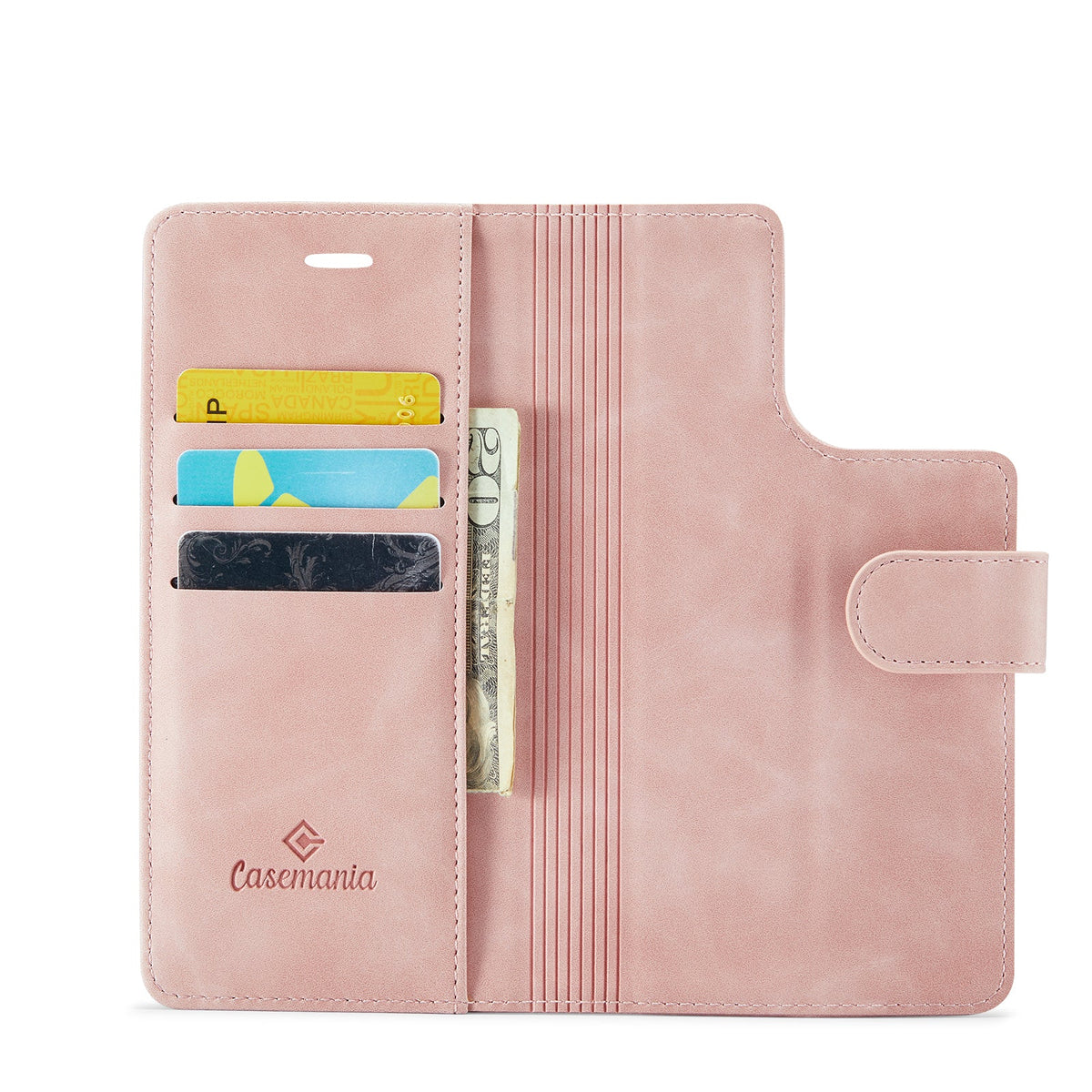 Apple iPhone 15 Hoesje - Pale Pink - 2 in 1 MagSafe Bookcase