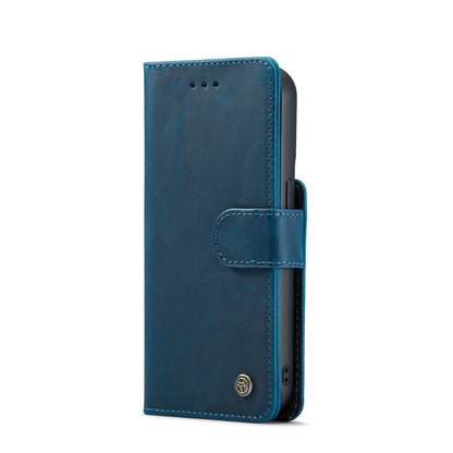 Apple iPhone 15 Plus Hülle - Navy Blue - Echtleder-2-in-1-MagSafe-Klapphülle mit Kartenfach