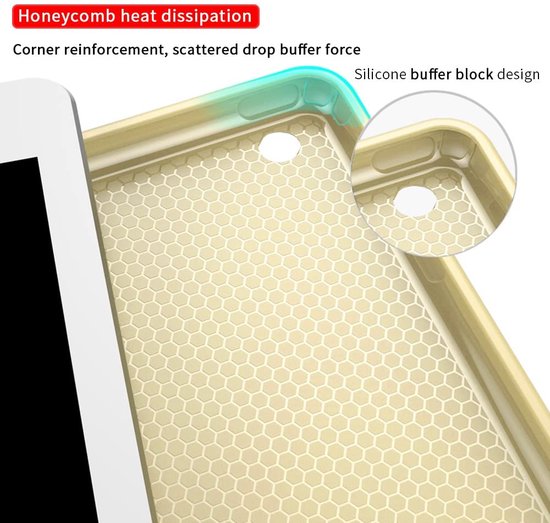 Apple iPad 8 10.2 (2020) Tablethoes - Goud - Smart Cover