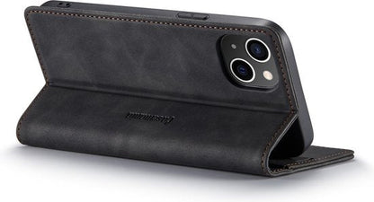 Apple iPhone 14 Case - Charcoal Gray - Slim Wallet Case
