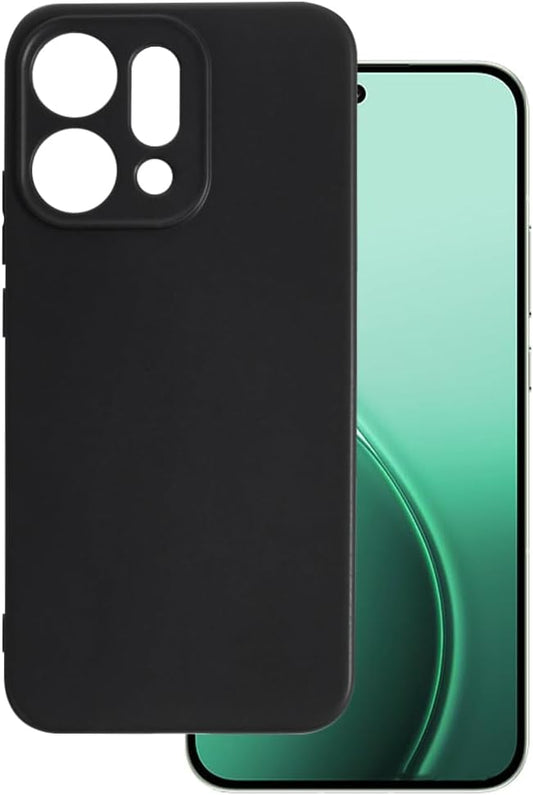 Oppo Reno 14 F Case - Black - Silicone Back Cover