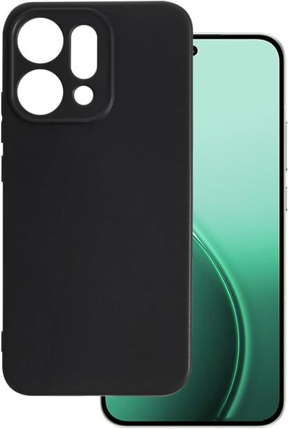 OPPO Find X9 Hoesje - Zwart - Siliconen Back Cover