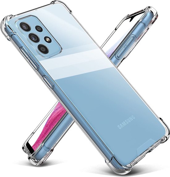 Samsung Galaxy A33 5G Hoesje - Transparant - Anti-Shock Back Cover
