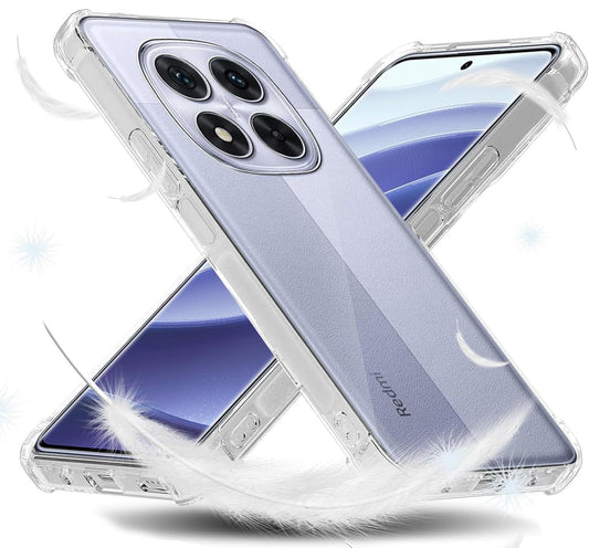 Xiaomi Redmi Note 14 Pro 5G Case - Clear - Shockproof Back Cover