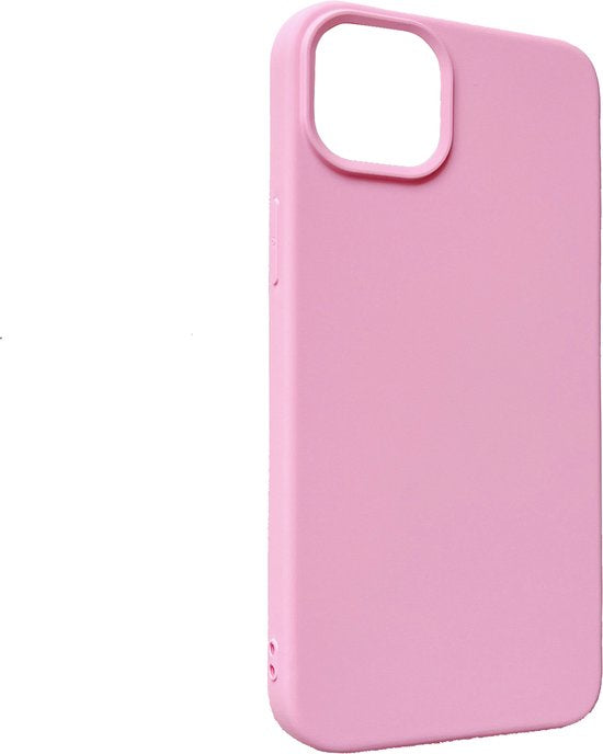 Apple iPhone 14 Plus Hoesje - Magenta - Siliconen Back Cover