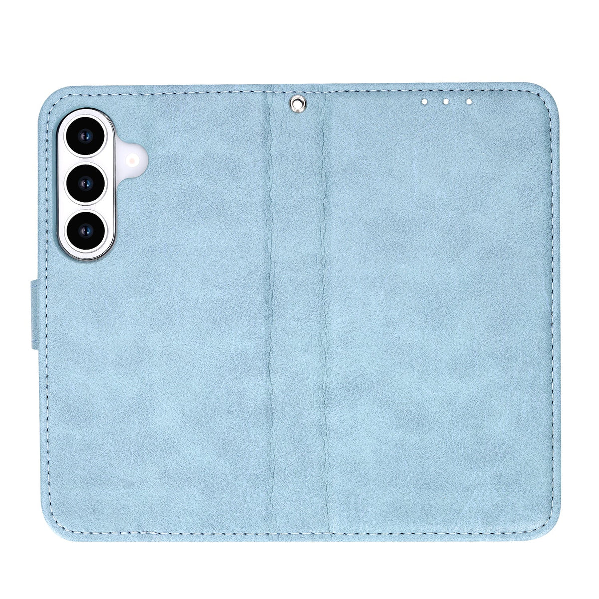 Samsung Galaxy S26 Hoesje - Licht Blauw - Luxe Bookcase