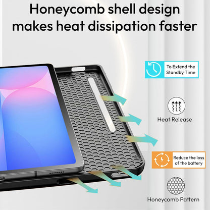 Samsung Galaxy Tab S10 Lite Tablet-Hülle - Schwarz - Smart Cover