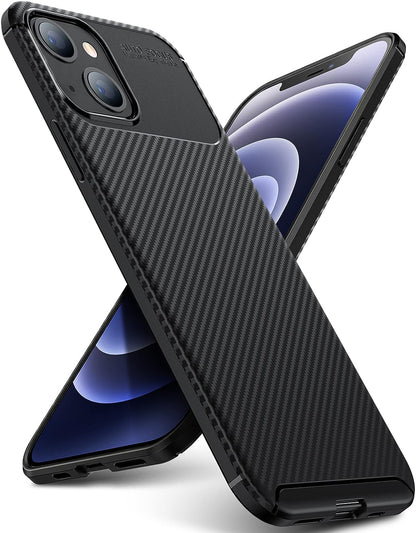 Apple iPhone 15 Hülle - Carbon - Silikon Back Cover