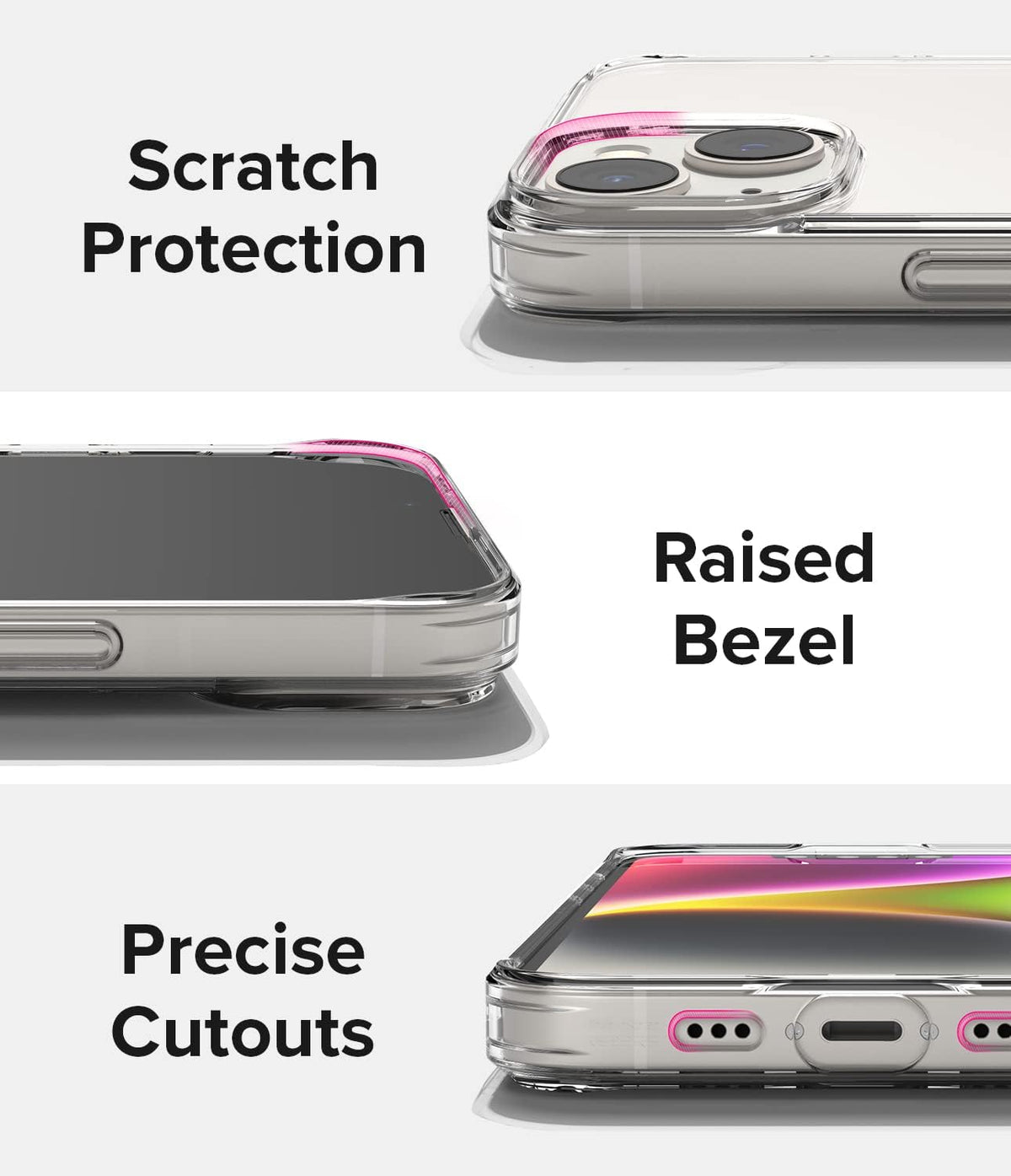 Apple iPhone 15 Plus Hoesje - Transparant - Matte Siliconen Back Cover