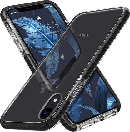Apple iPhone XR Hoesje - Zwart - Armor Anti-Shock Back Cover