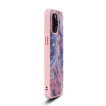 Apple iPhone 12 Pro Hoesje - Nova - Diamant Marmer Glitter Back Cover