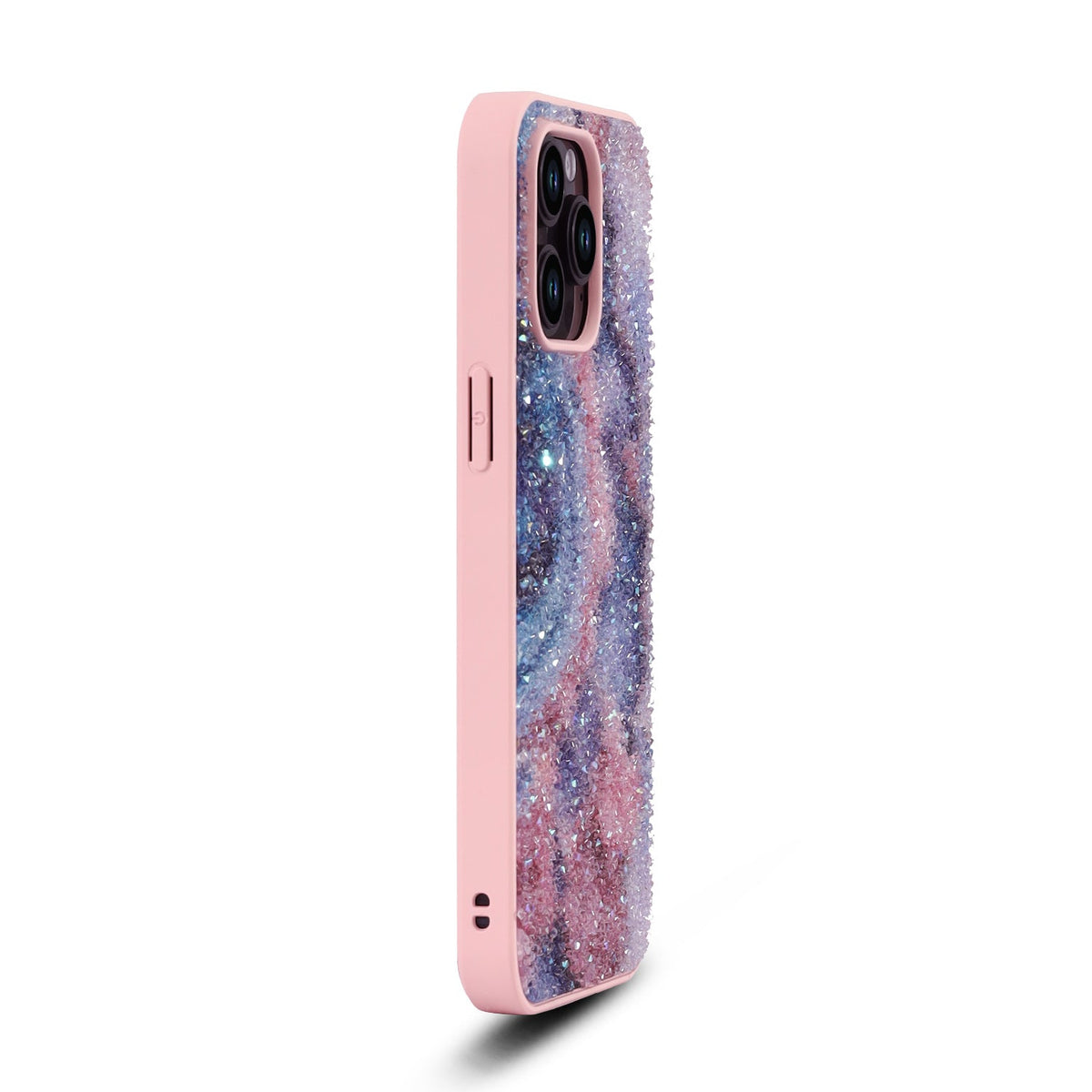 Apple iPhone 14 Pro Hoesje - Nova - Diamant Marmer Glitter Back Cover